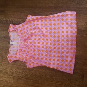 Orange & Pink top